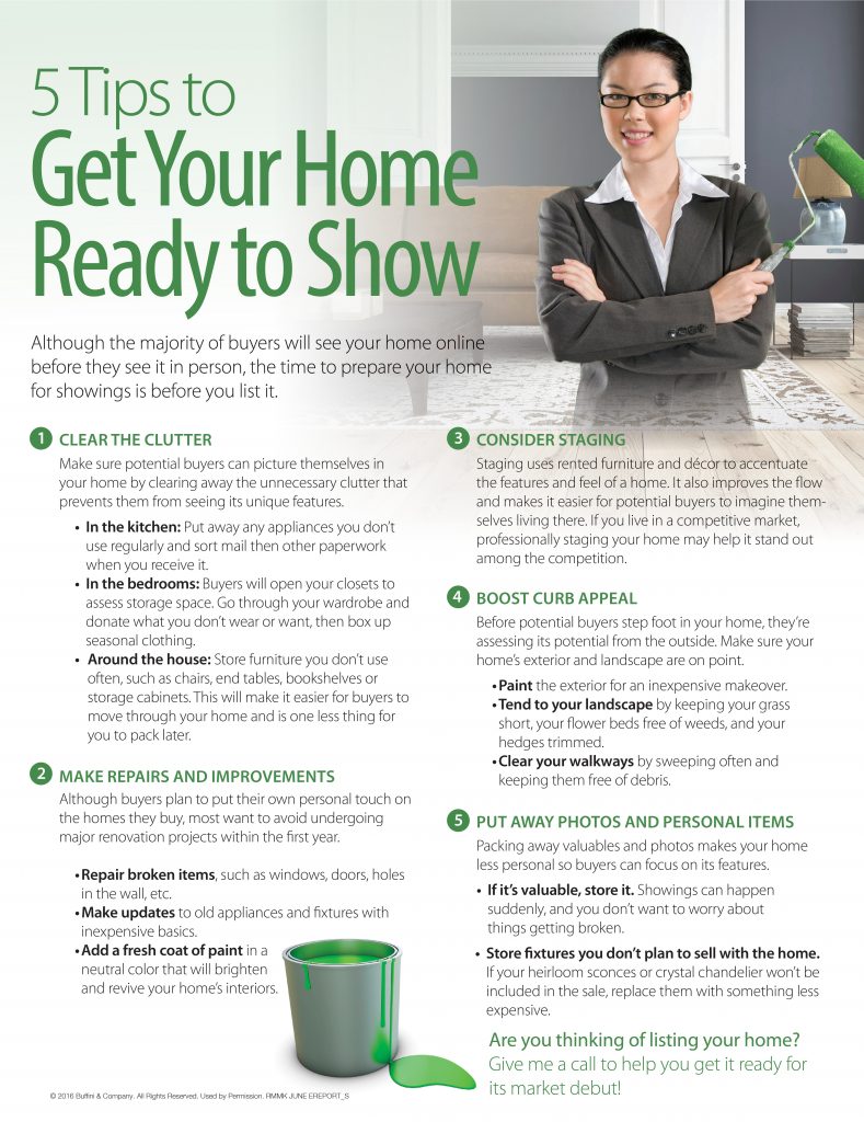 Tips To Get Your Home Show Ready